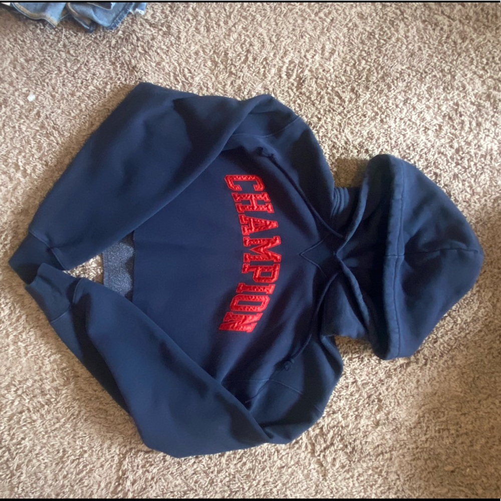 Champion Cropped Hoodie